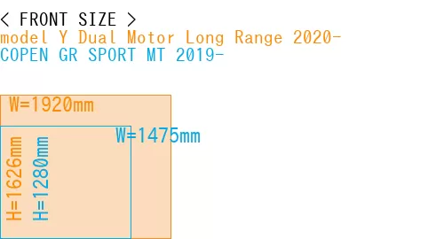 #model Y Dual Motor Long Range 2020- + COPEN GR SPORT MT 2019-